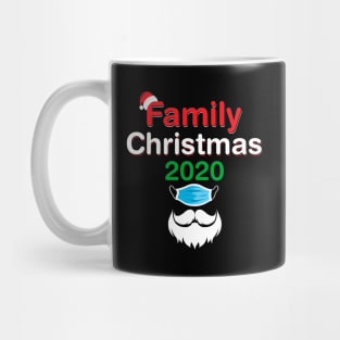 Quarantine Christmas 2020, Cute Xmas Pajamas Family Gifts Tee Mug
